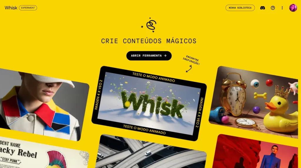 Geração de imagem com IA Whisk Google - Blog IPNET by Vivo